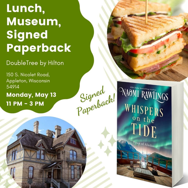 Reader Lunch, Mansion Tour, Signed Paperback