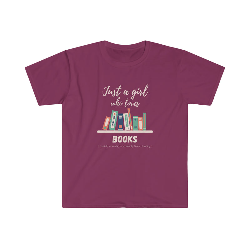 "Girl Who Loves Books" T-Shirt
